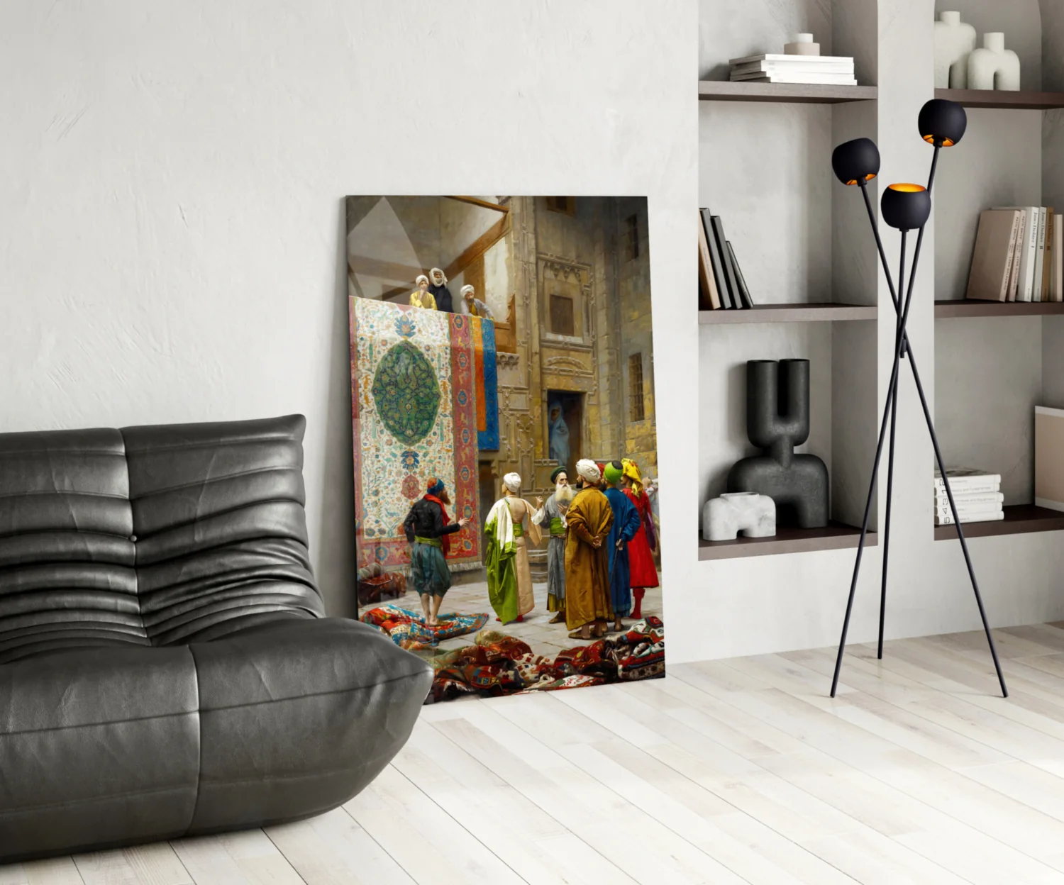 Carpet Seller Glass Wall Art - Image 5