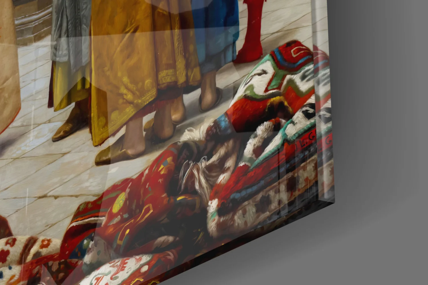 Carpet Seller Glass Wall Art - Image 7