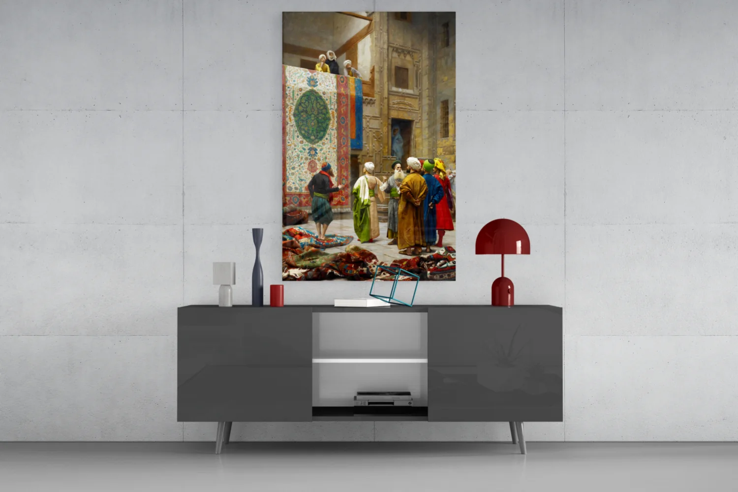Carpet Seller Glass Wall Art - Image 8