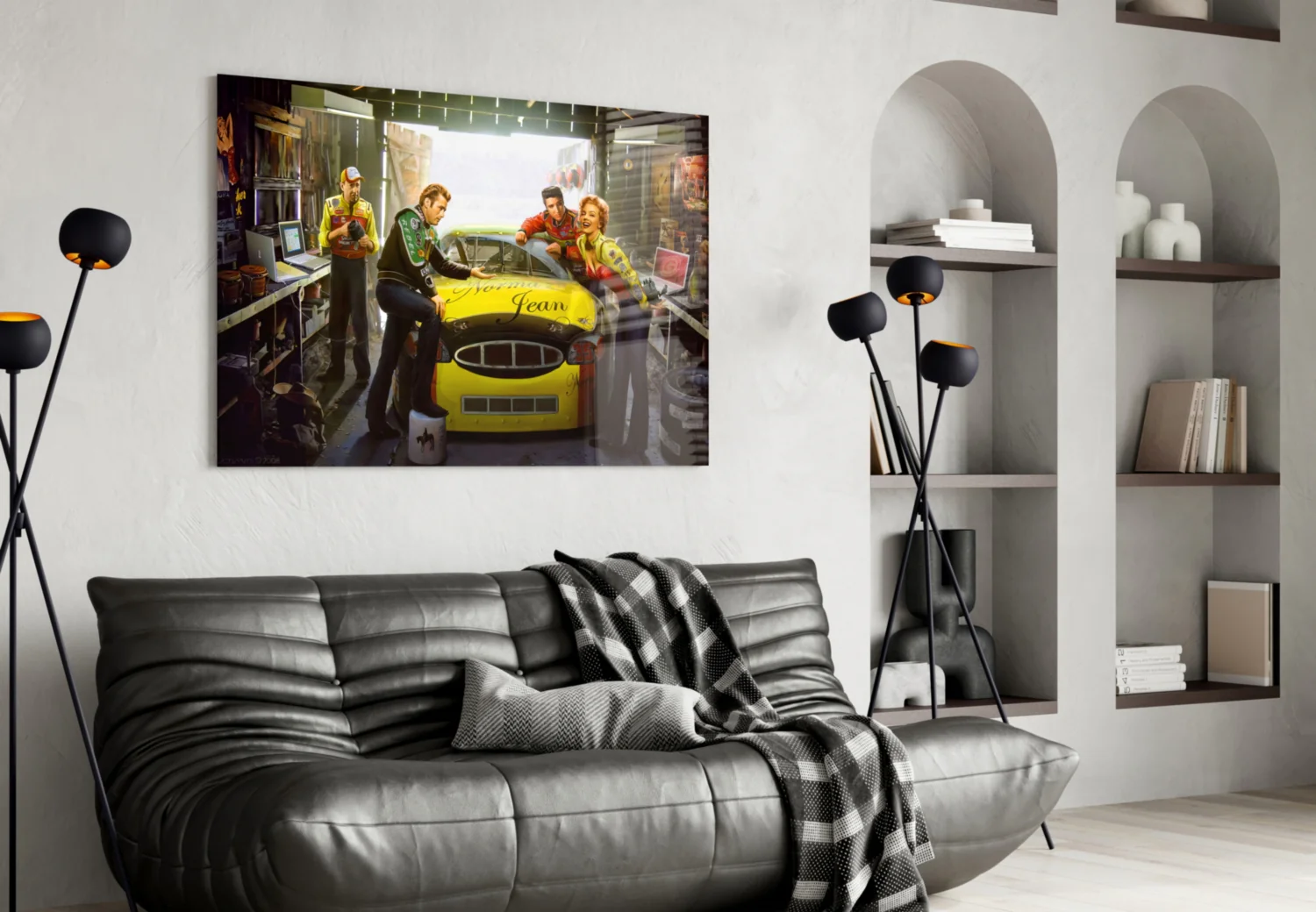 Marilyn Elvis Humphrey - Garage Glass Wall Art - Image 4