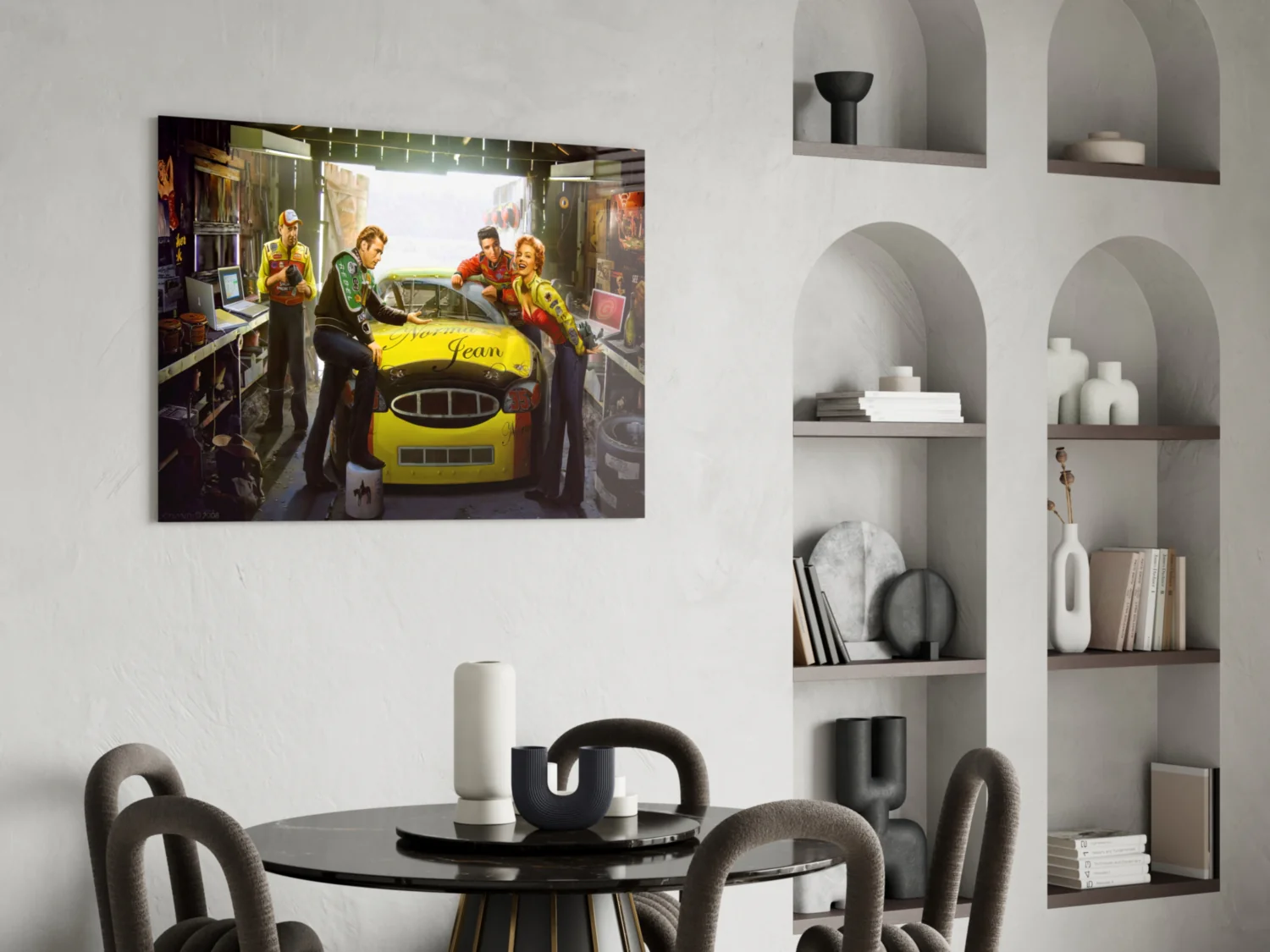 Marilyn Elvis Humphrey - Garage Glass Wall Art - Image 5