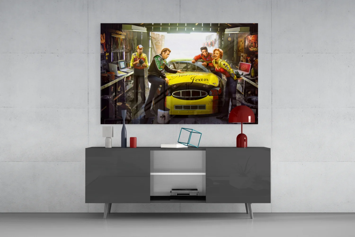 Marilyn Elvis Humphrey - Garage Glass Wall Art - Image 8