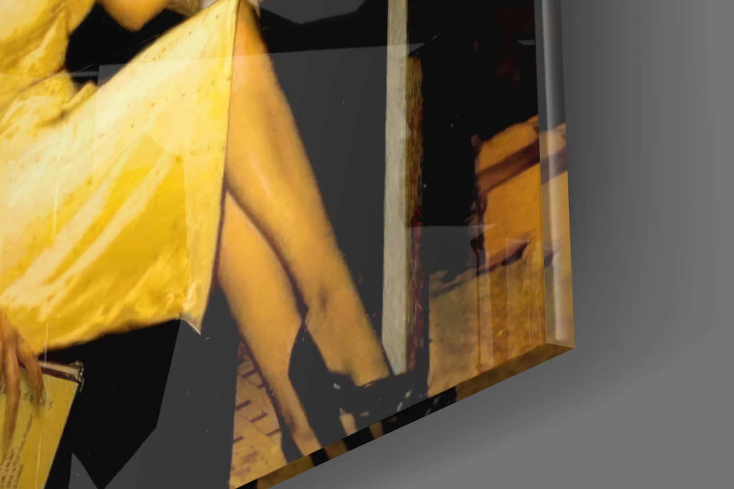 Marilyn Elvis Humphrey Glass Wall Art - Image 7