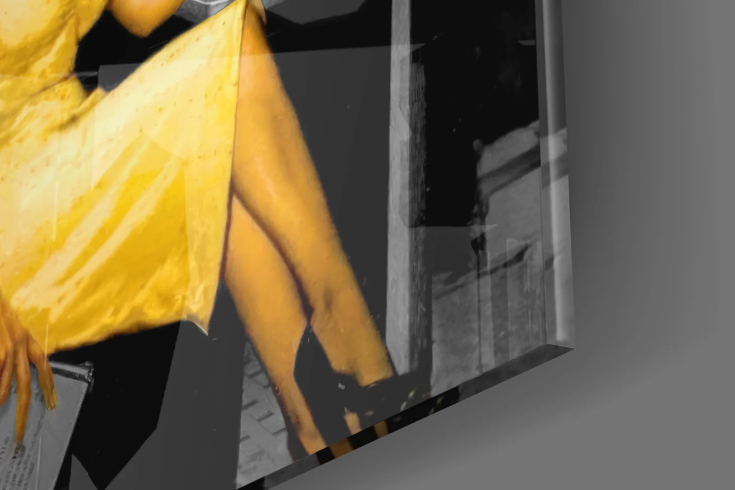 Marilyn Elvis Humphrey - Cafe Glass Wall Art - Image 7