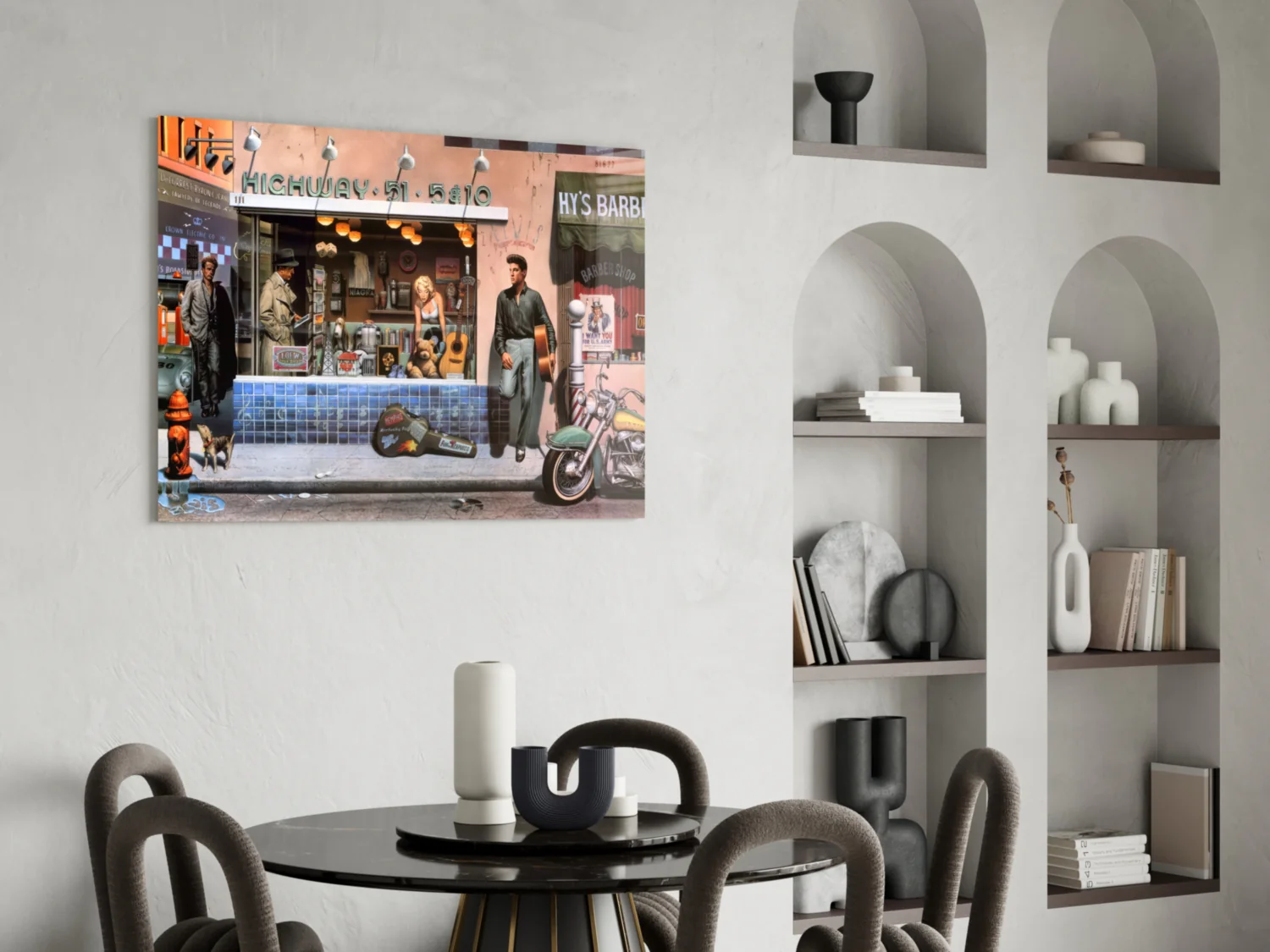 Marilyn Elvis Humphrey - Store Glass Wall Art - Image 5
