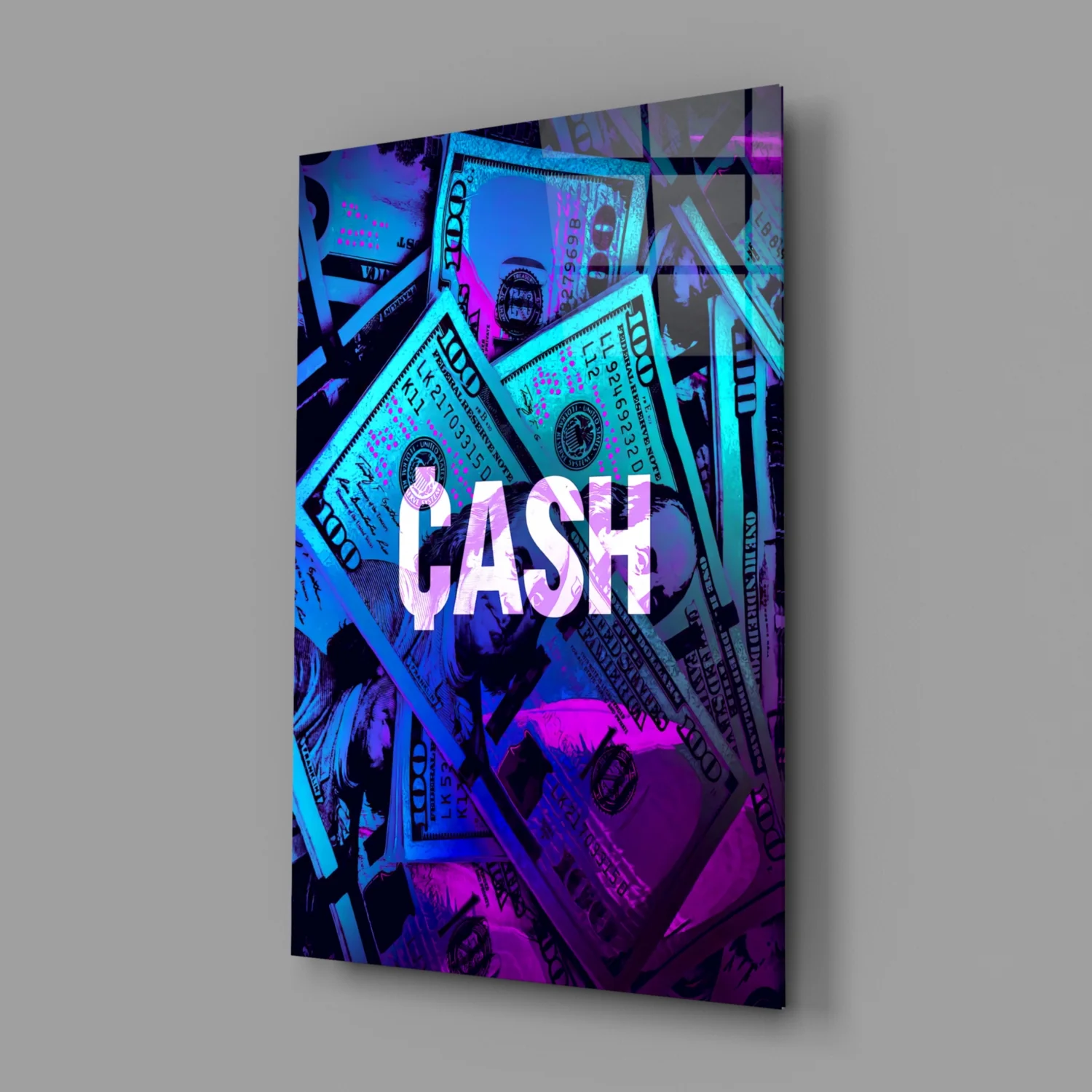 Cash Glass Wall Art - Image 2