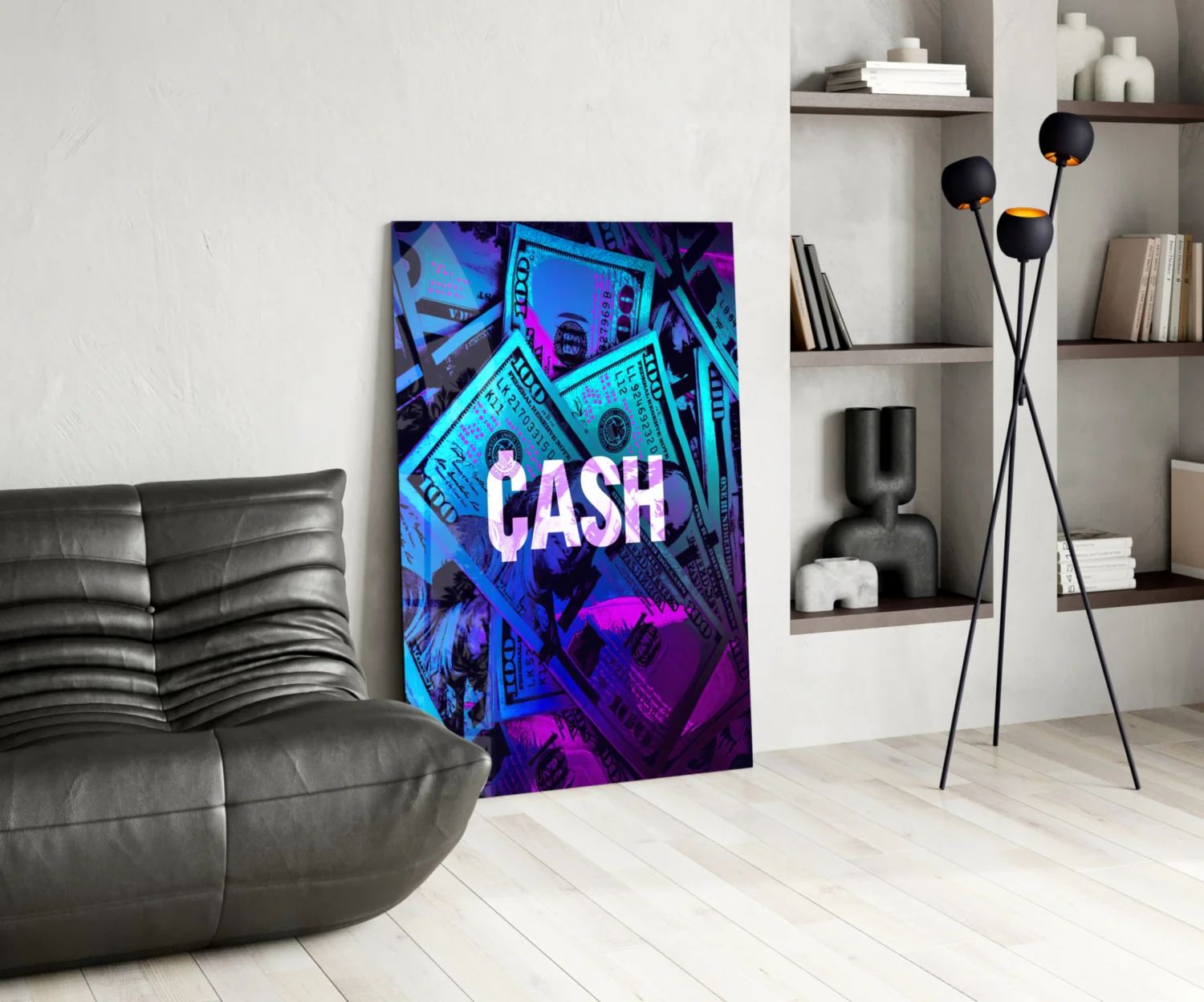 Cash Glass Wall Art - Image 5