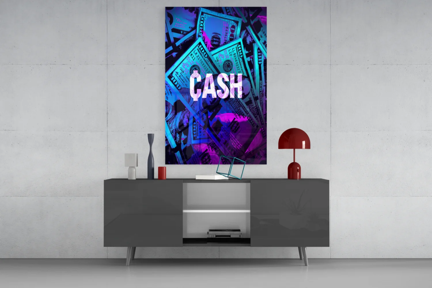 Cash Glass Wall Art - Image 8