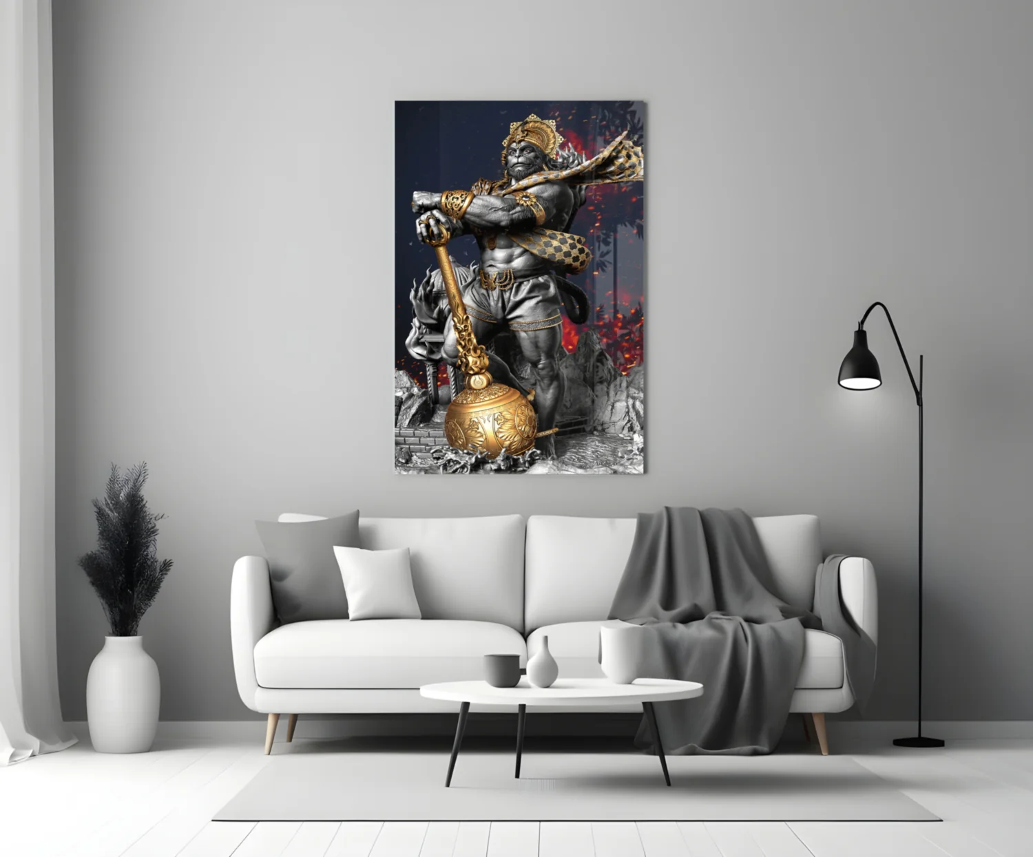 Ape King Glass Wall Art - Image 3