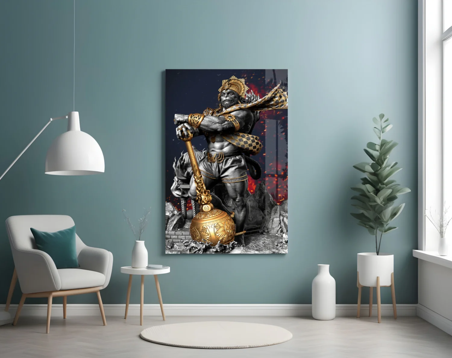 Ape King Glass Wall Art - Image 4