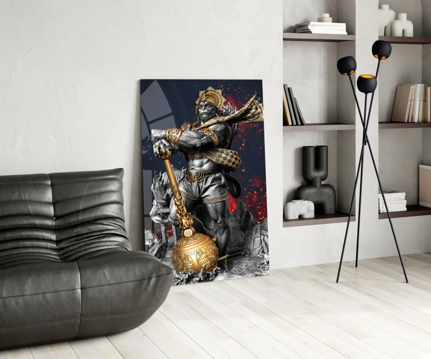 Ape King Glass Wall Art - Image 5