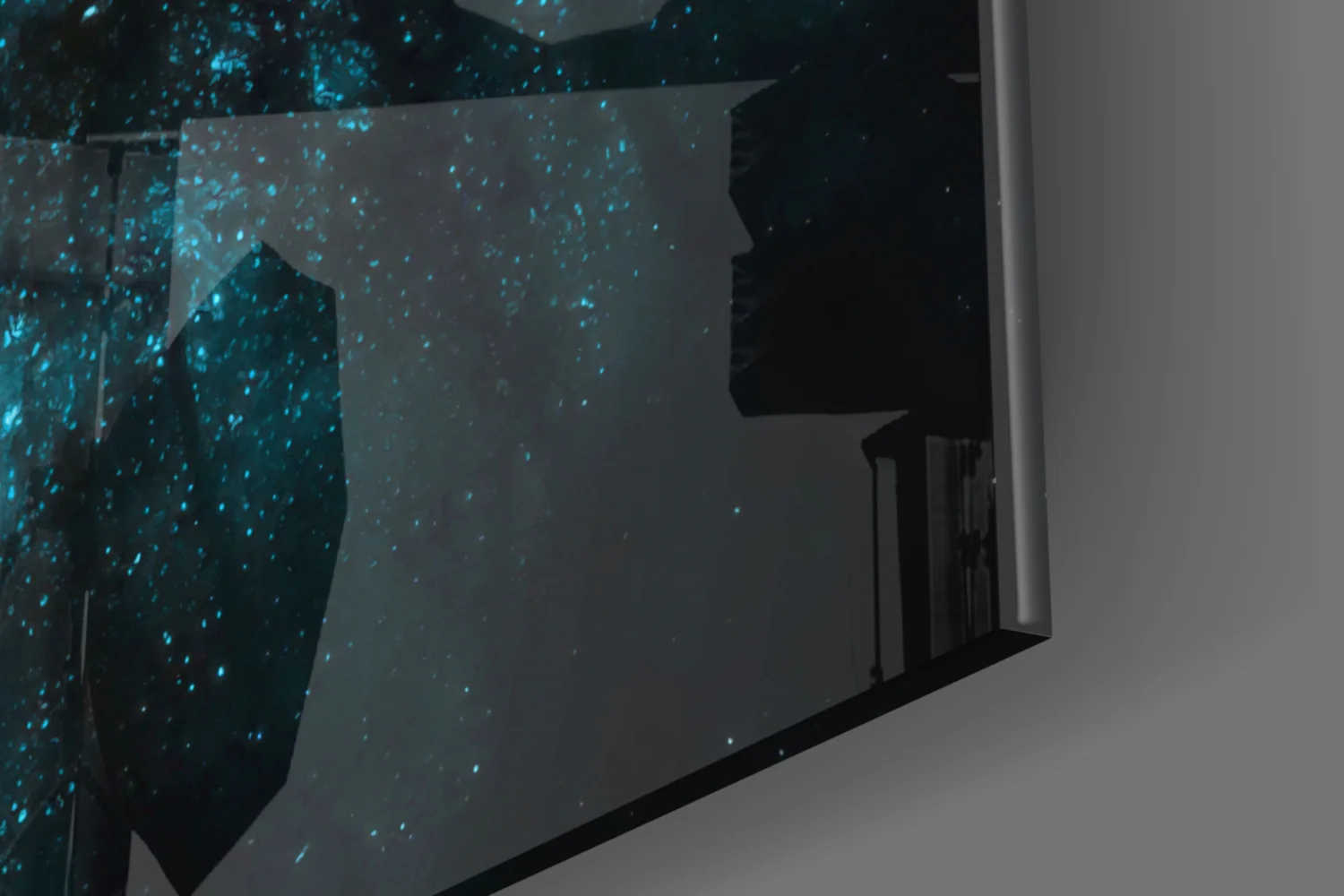Never Stop Glass Wall Art - Image 7