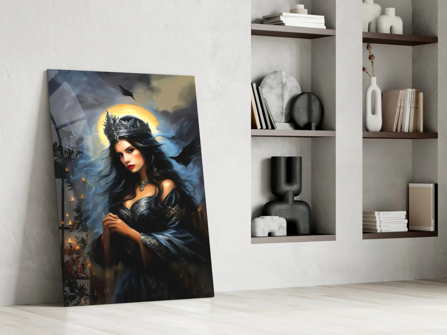 Dark Queen Glass Wall Art - Image 6