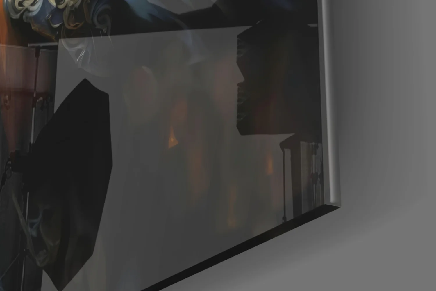 Dark Queen Glass Wall Art - Image 7