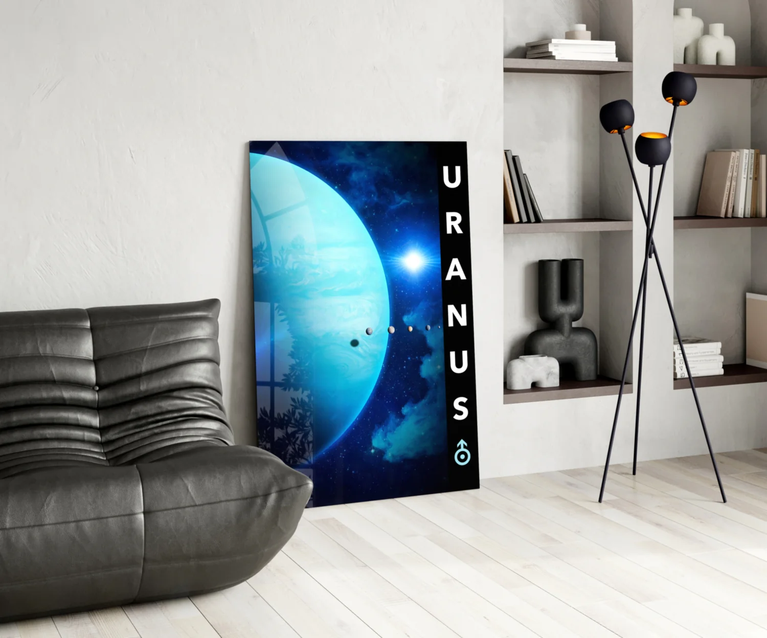 Uranus Glass Wall Art - Image 5