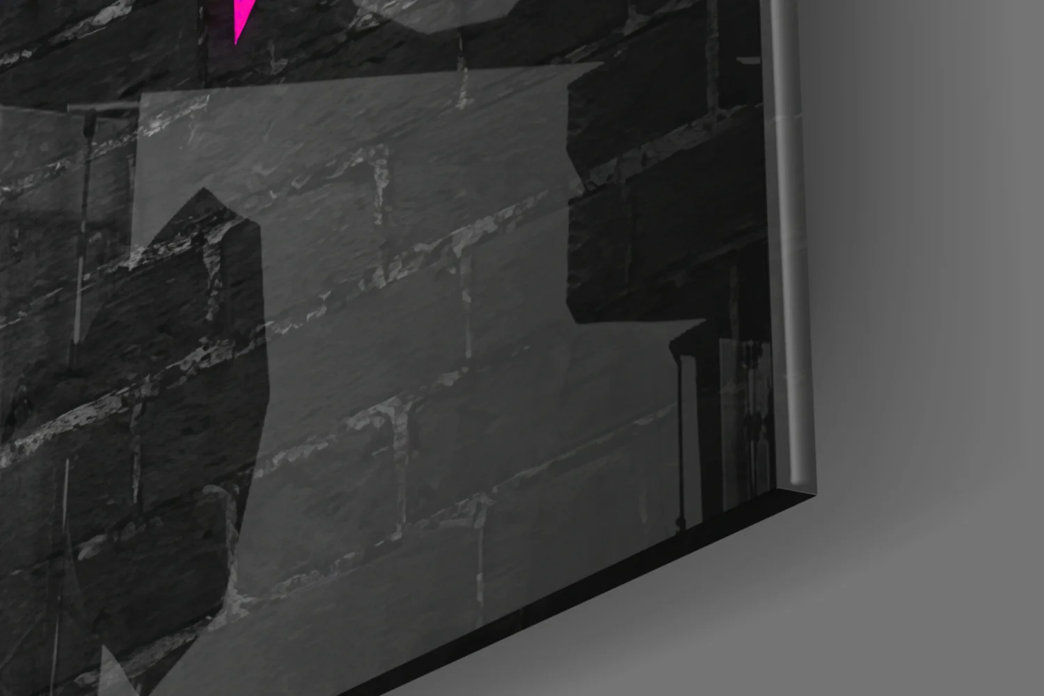 No Pain No Gain Glass Wall Art - Image 7