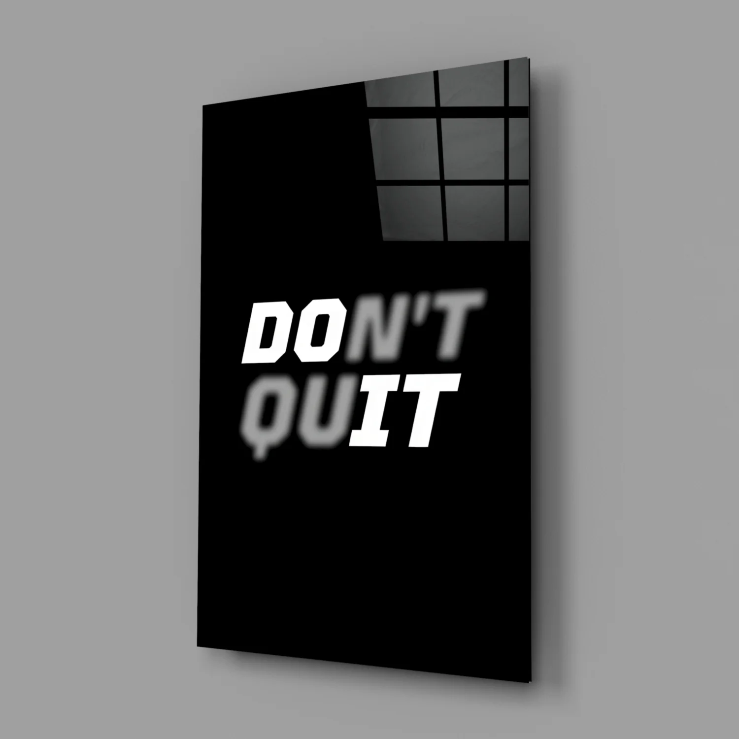 Don't Quit Glass Wall Art - Image 2
