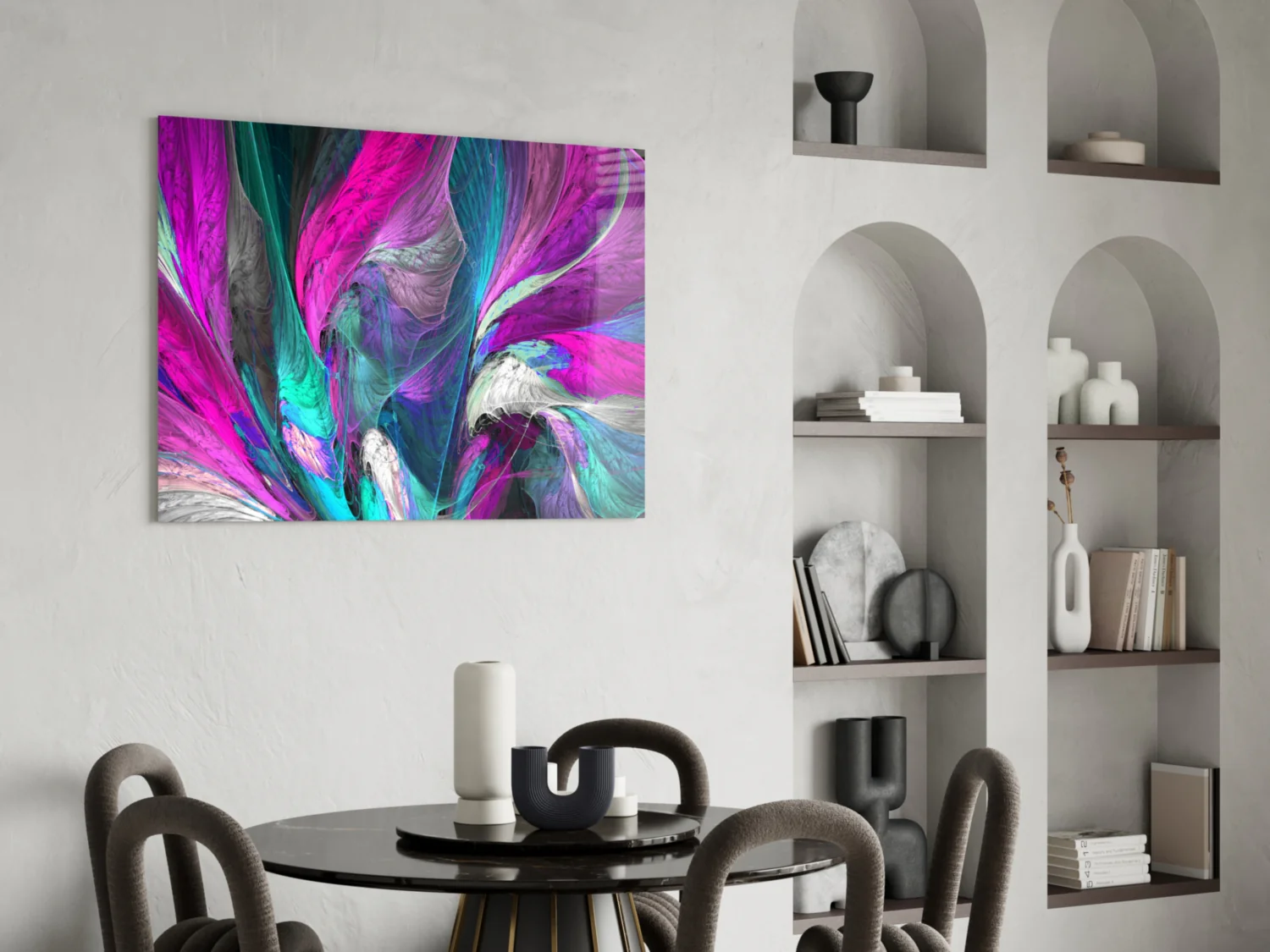 Pink Dream Glass Wall Art - Image 5