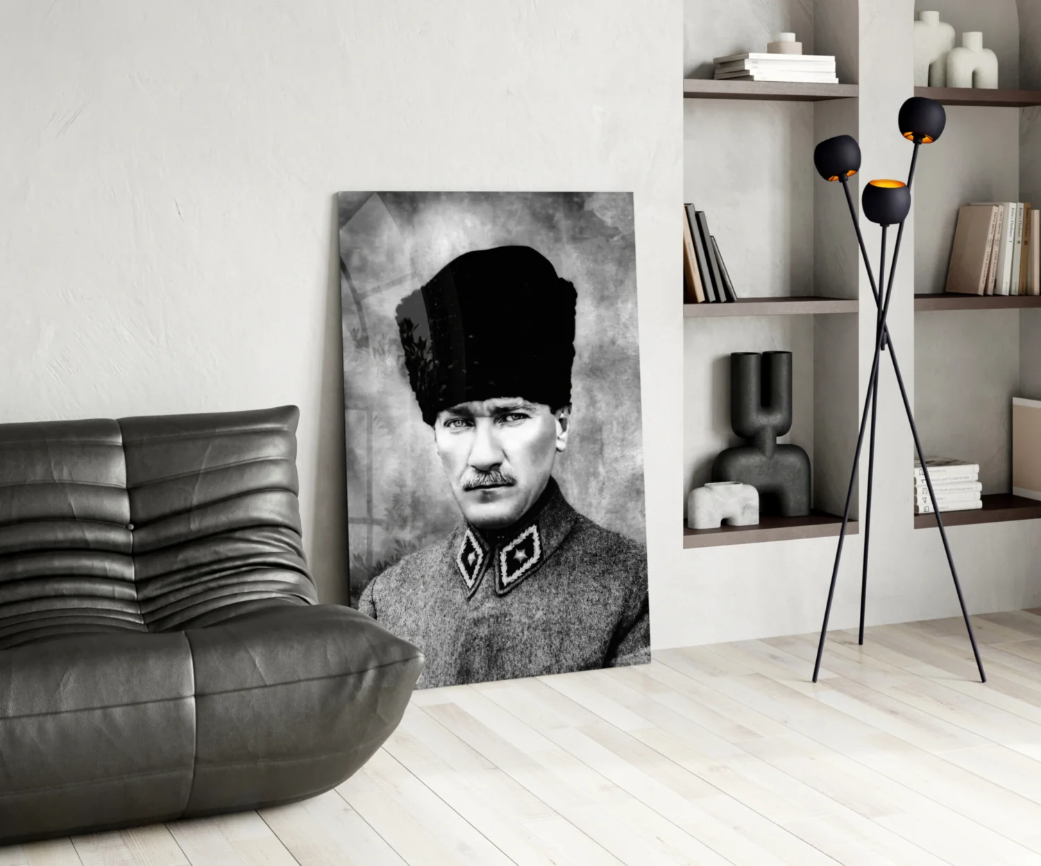 Ataturk  Glass Wall Art - Image 5