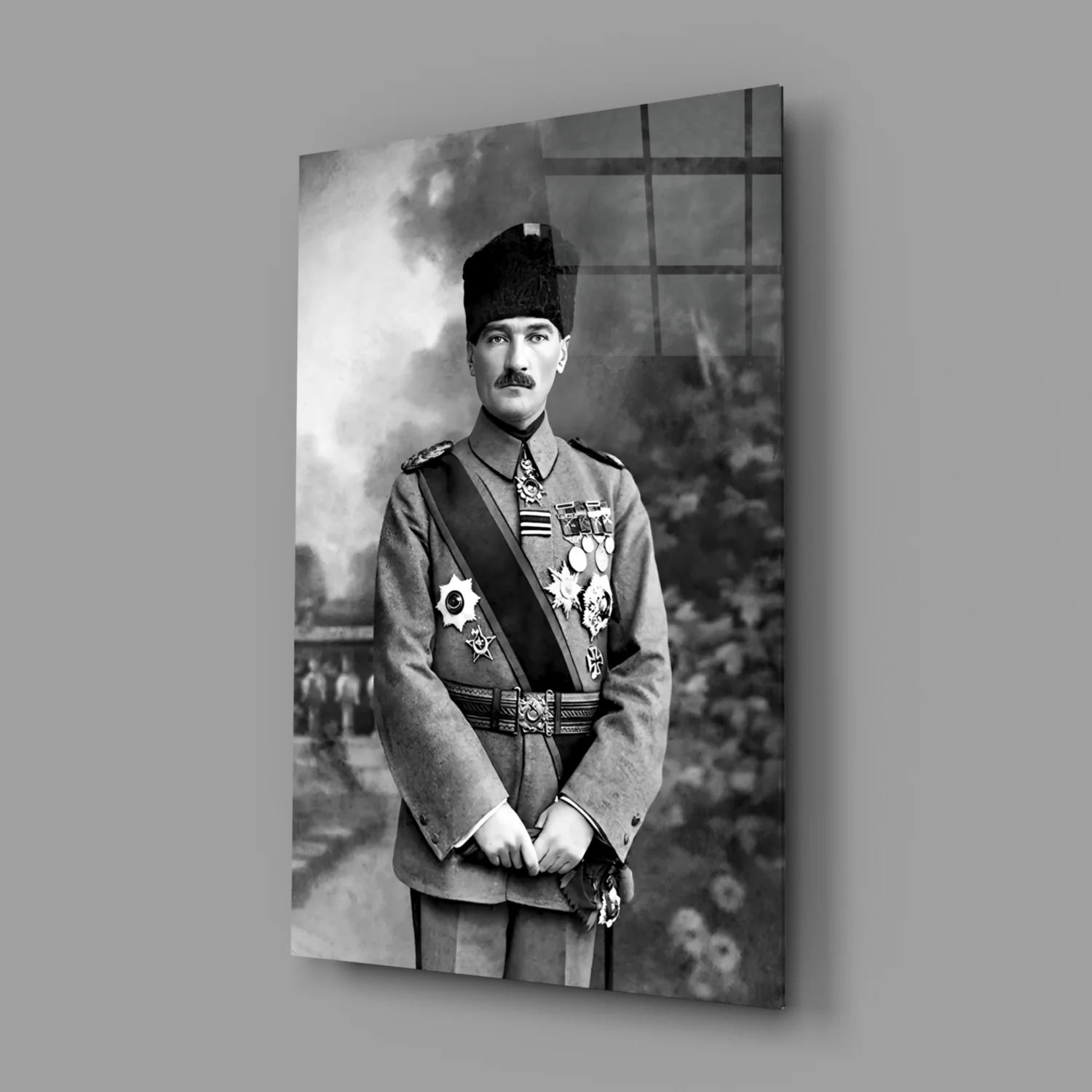 Ataturk  Glass Wall Art - Image 2