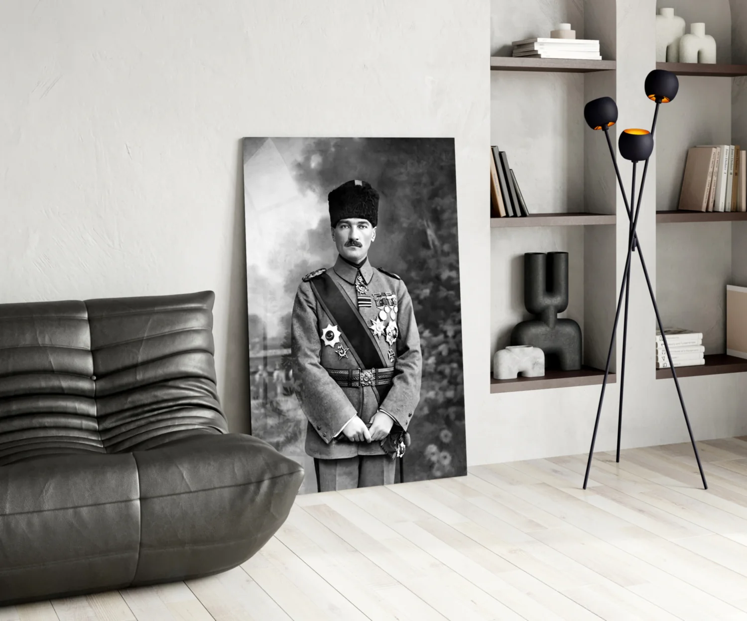 Ataturk  Glass Wall Art - Image 5