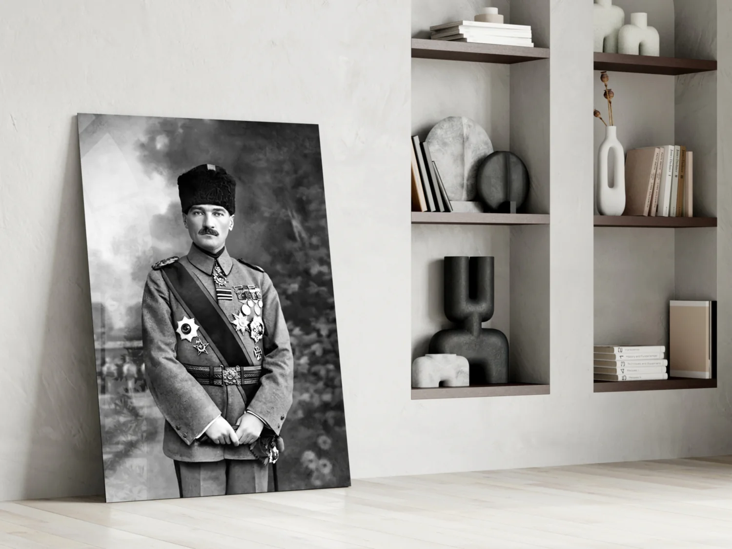 Ataturk  Glass Wall Art - Image 6