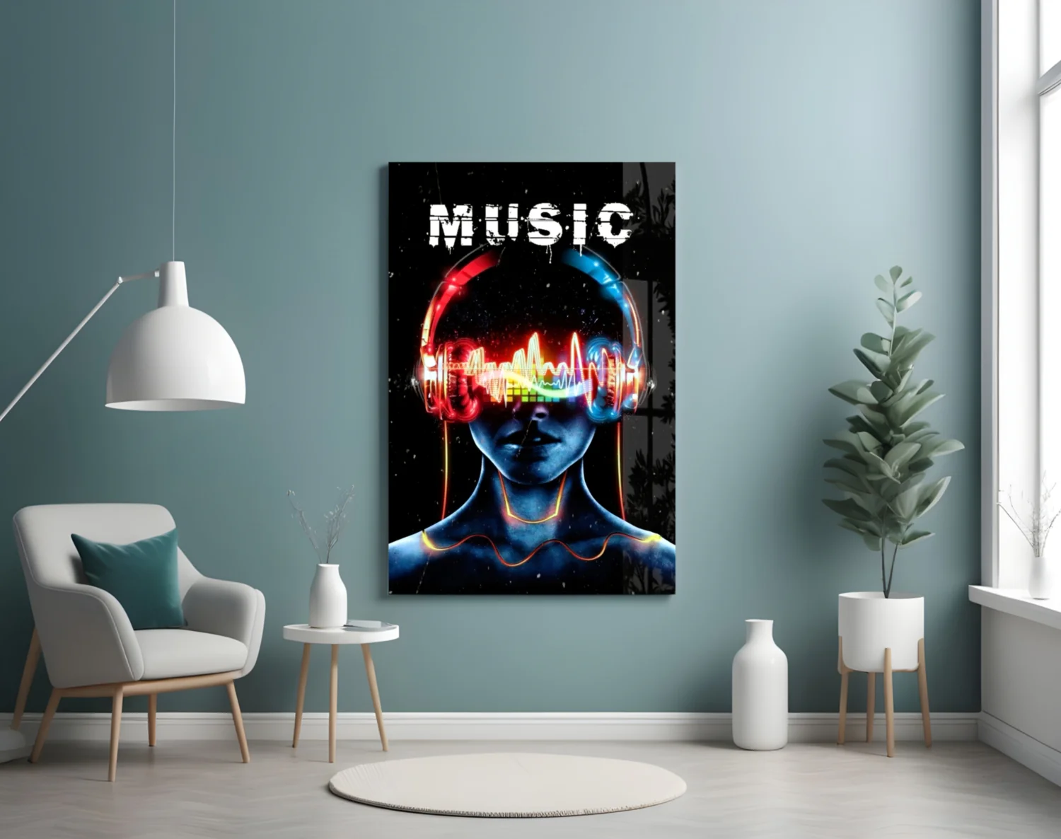 Music Glass Wall Art - Image 4
