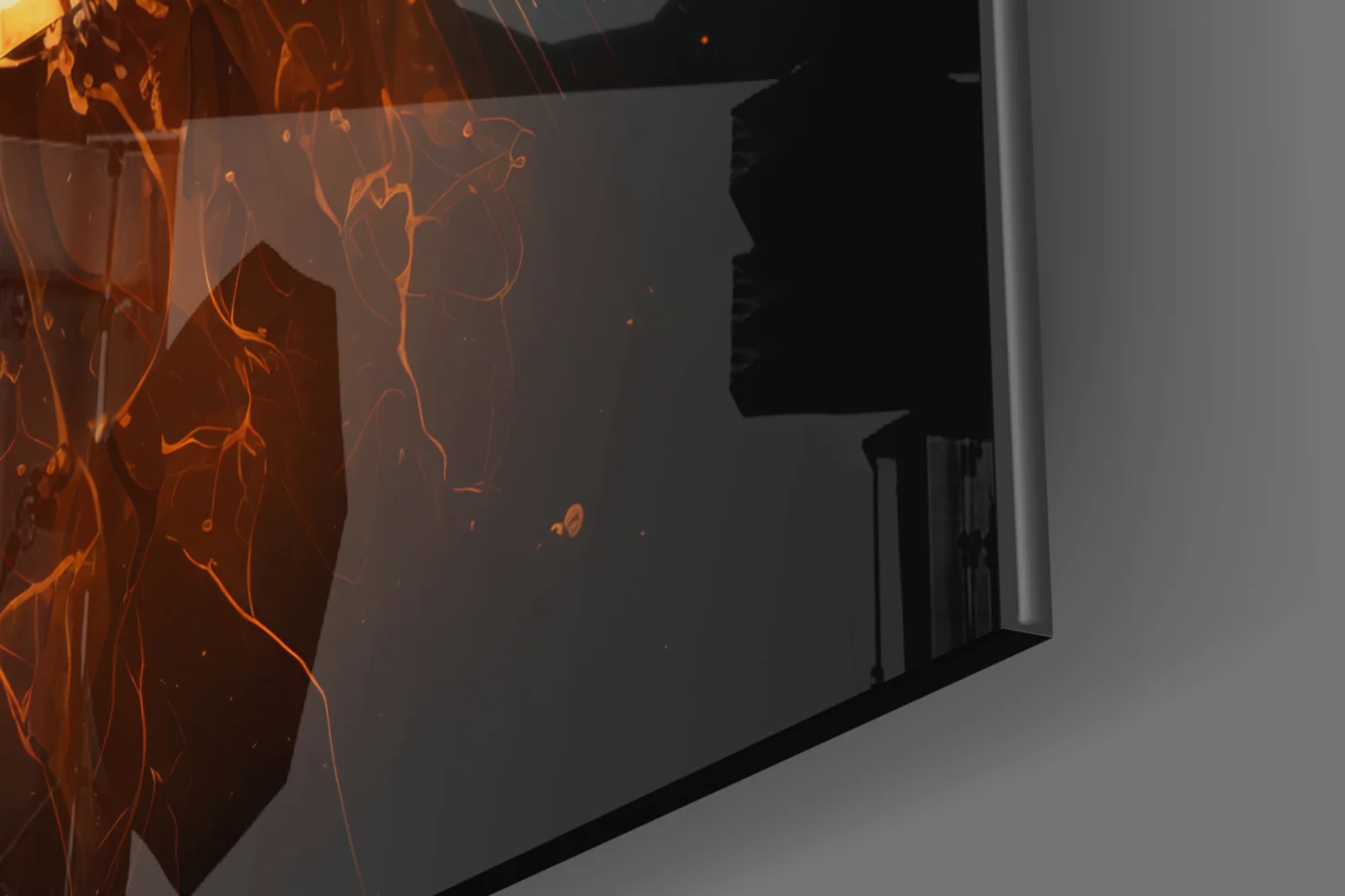 Bitcoin Glass Wall Art - Image 7