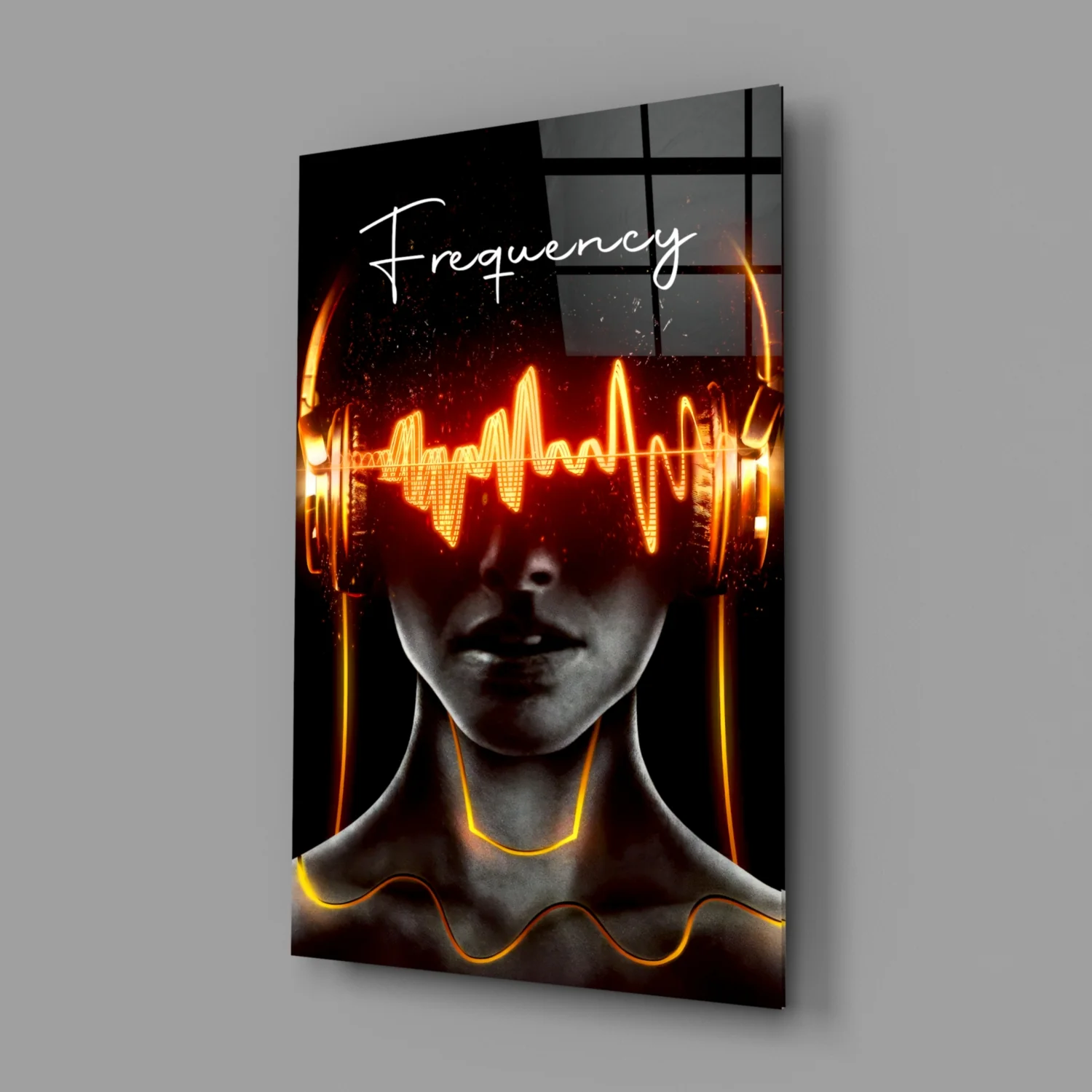 Frequency Glass Wall Art - Image 2