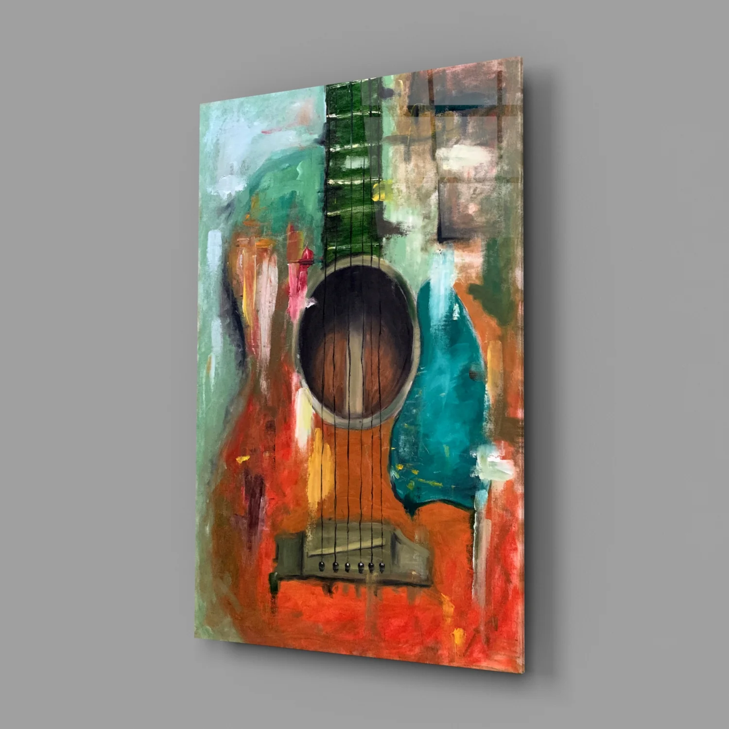 Guitar Glass Wall Art - Image 2