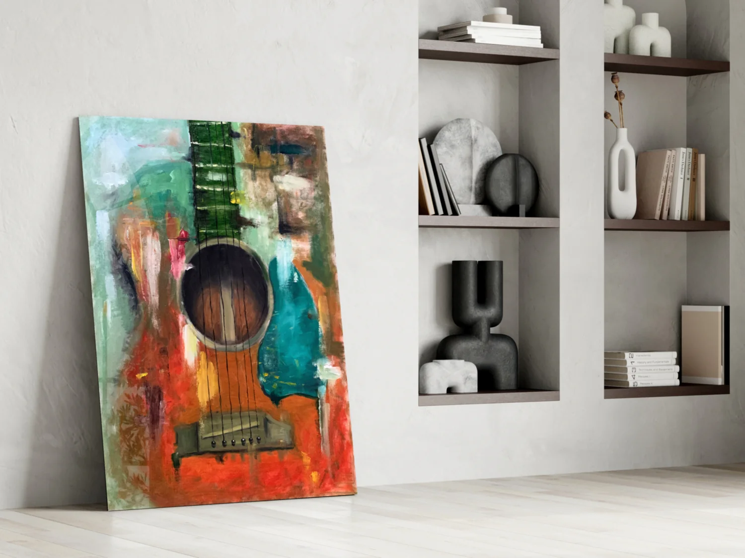 Guitar Glass Wall Art - Image 6