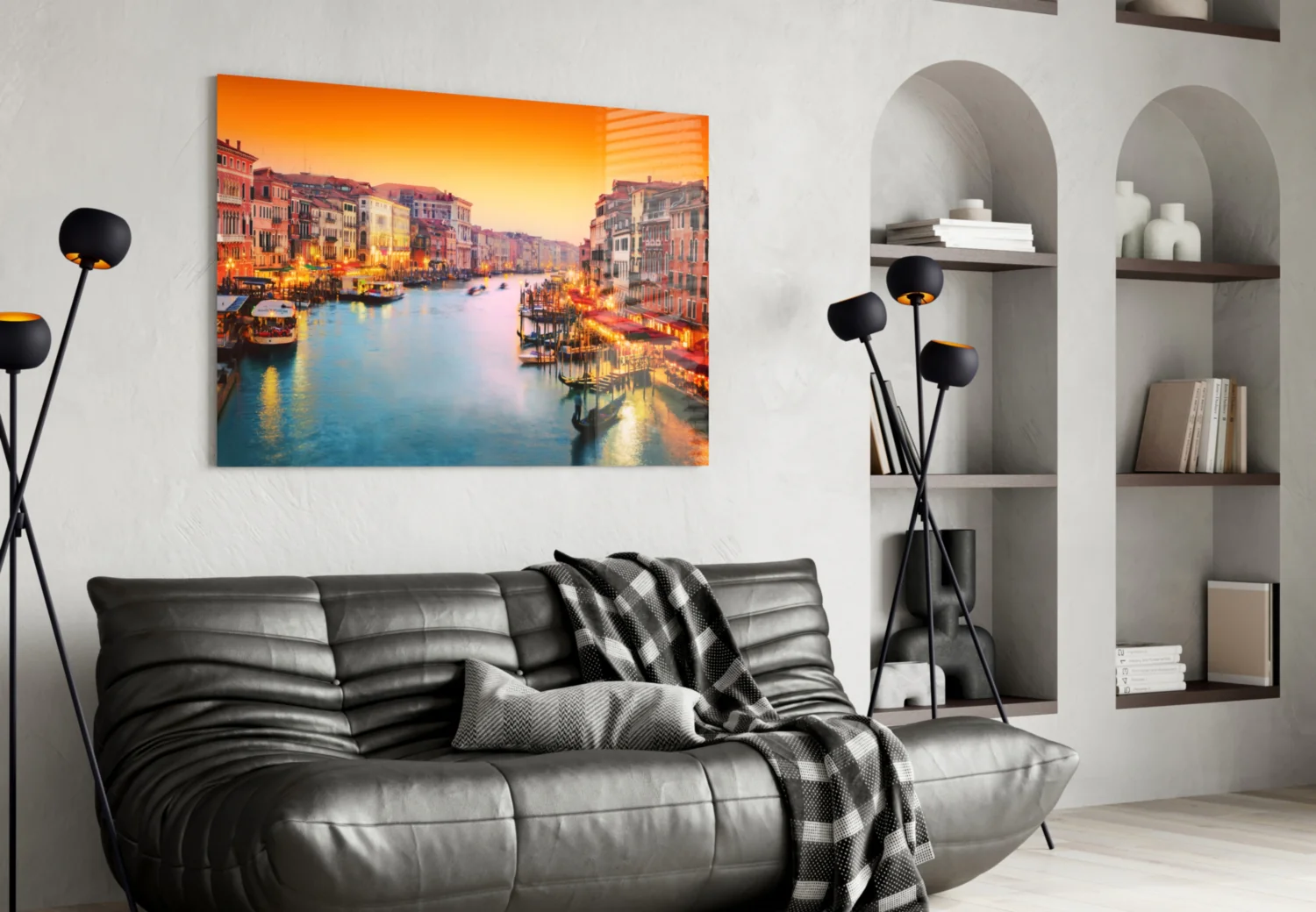 Venice Glass Wall Art - Image 4