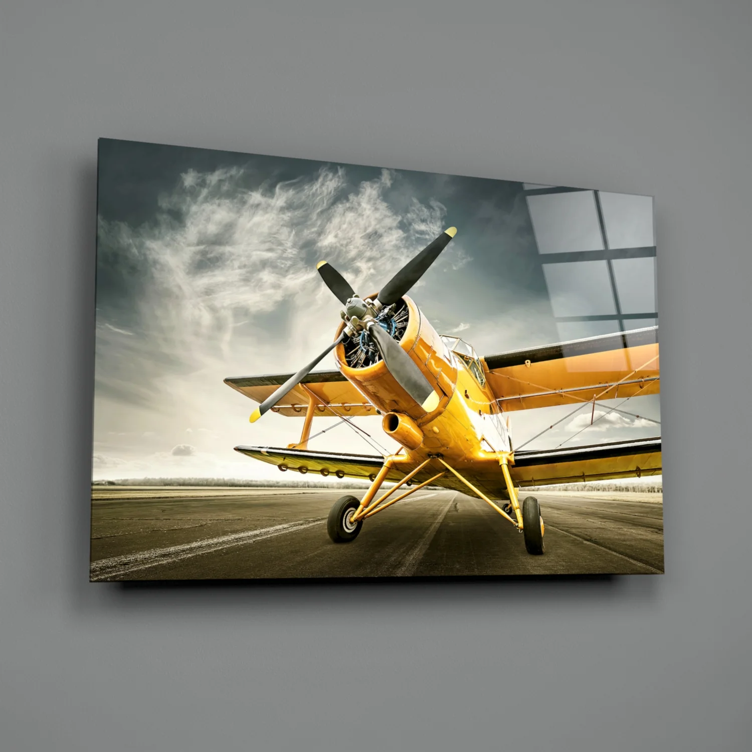 Aircraft Glass Wall Art - Image 2