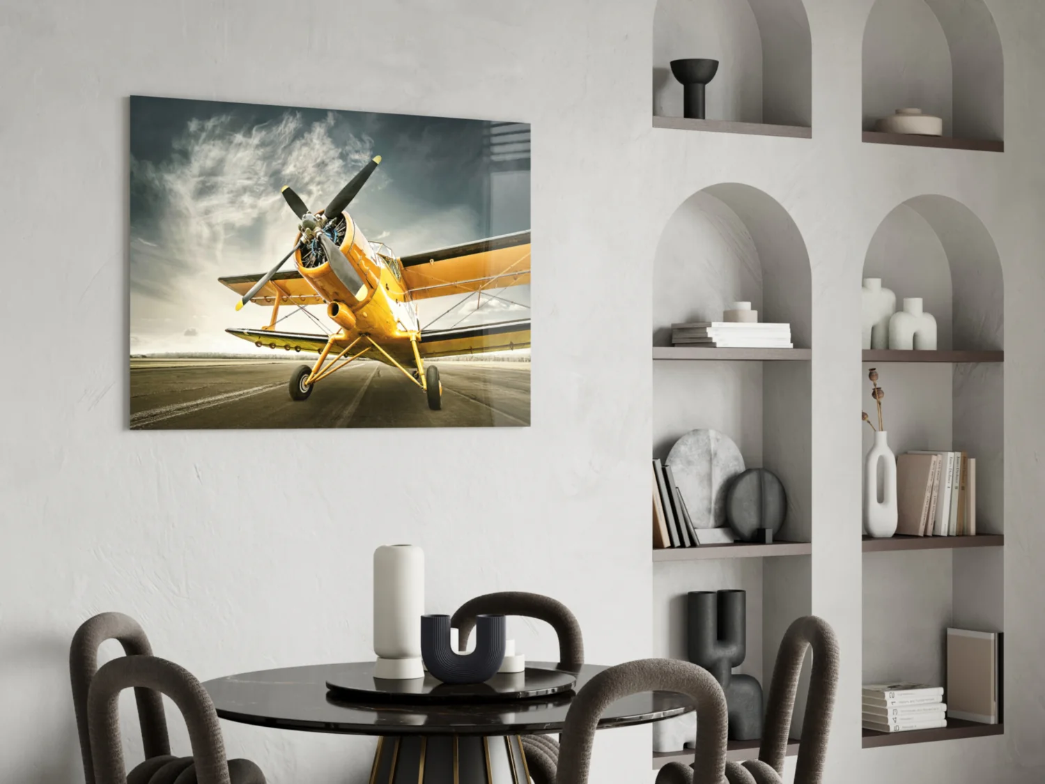 Aircraft Glass Wall Art - Image 5