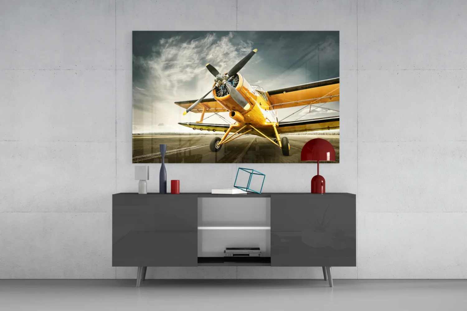 Aircraft Glass Wall Art - Image 8