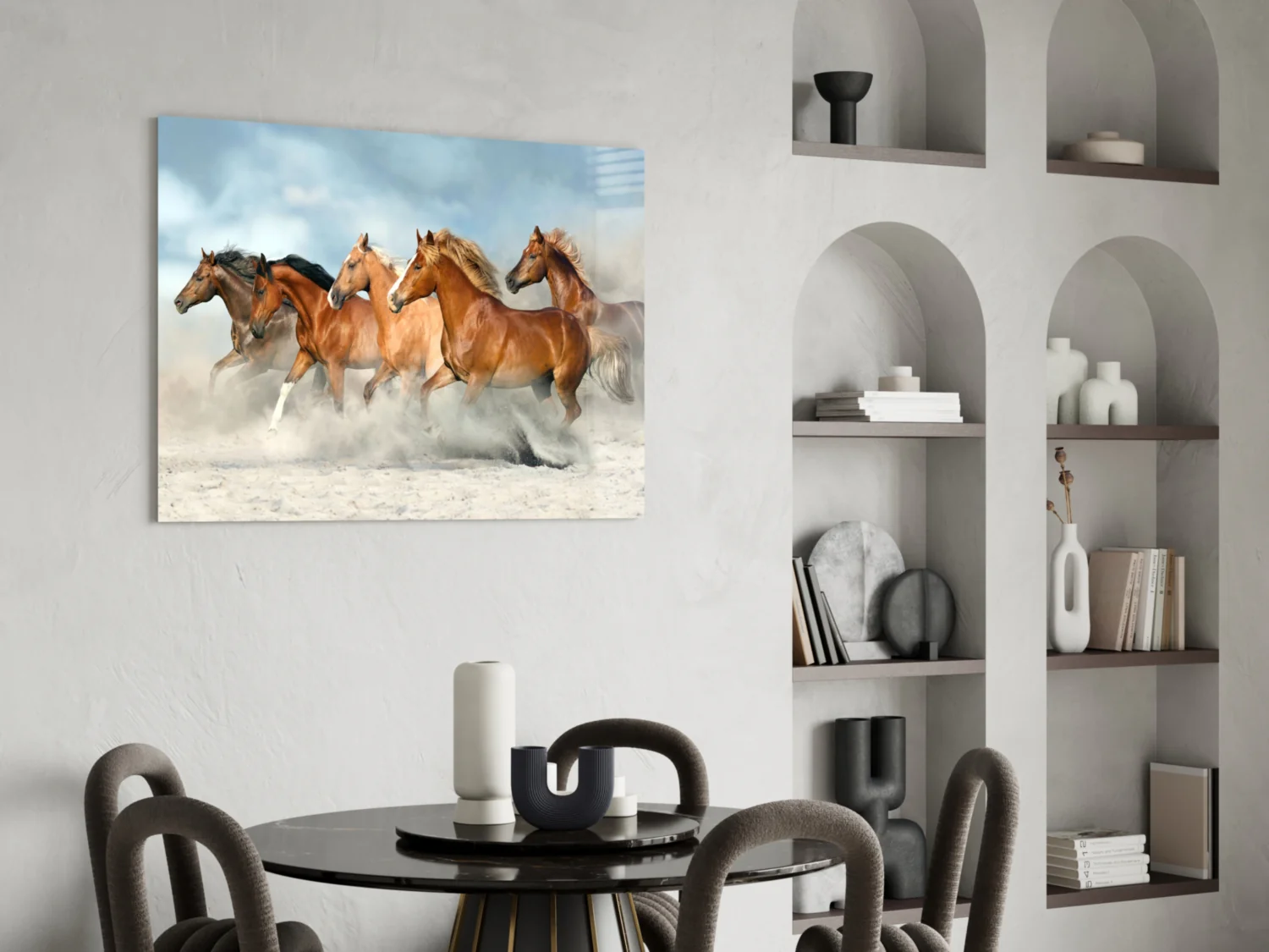 Horses Glass Wall Art - Image 5