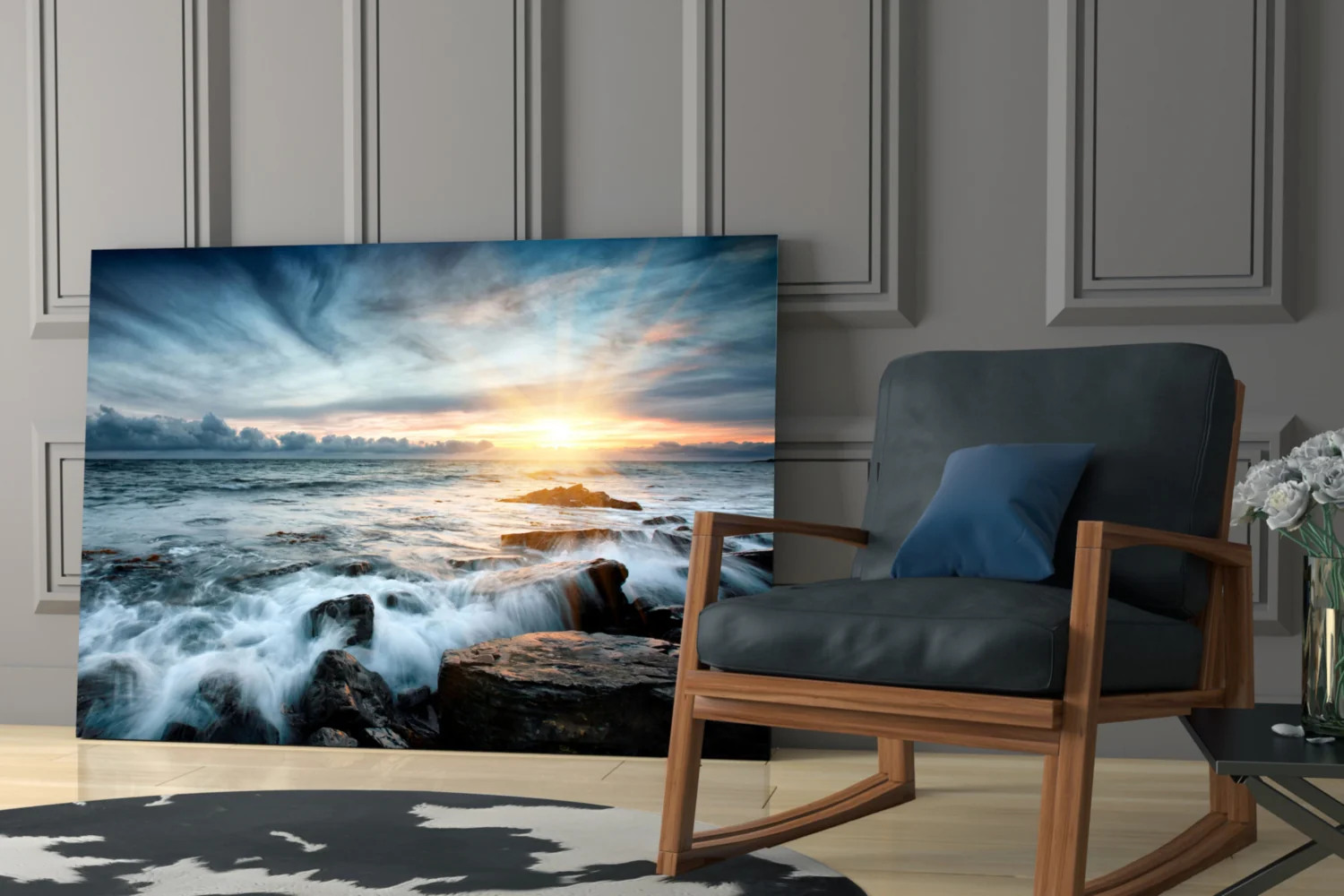 Sunset Glass Wall Art - Image 6