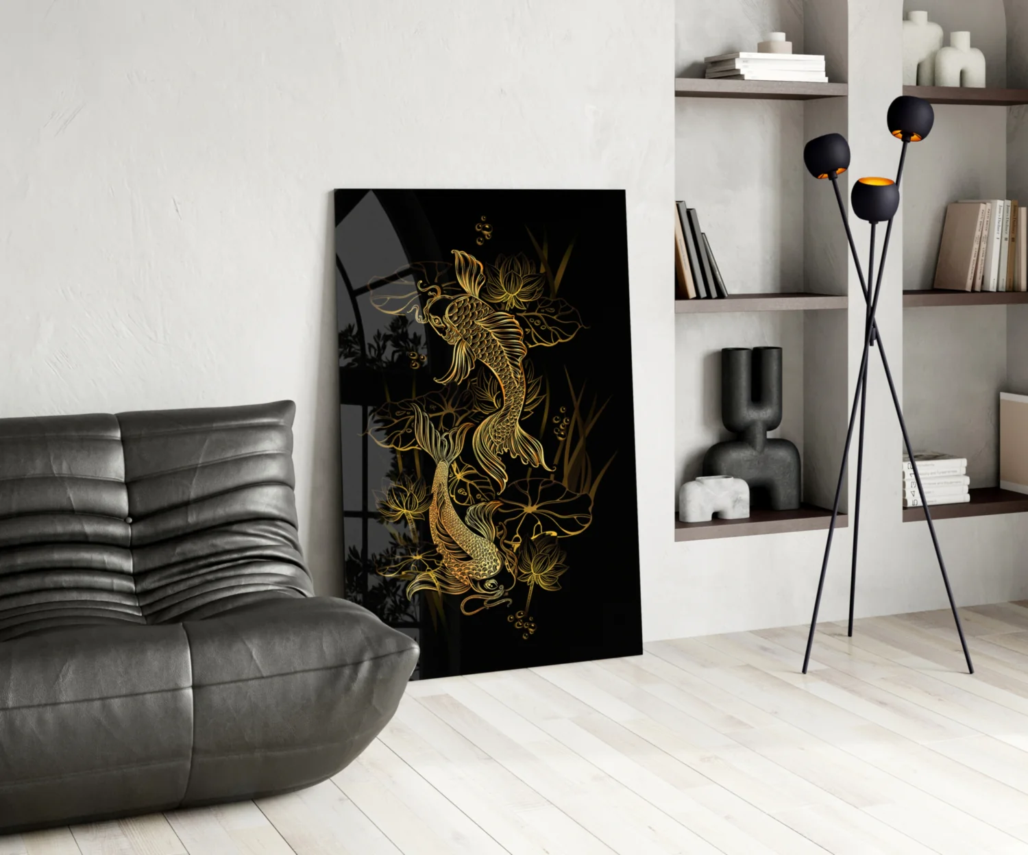 Ying Yang Glass Wall Art - Image 5