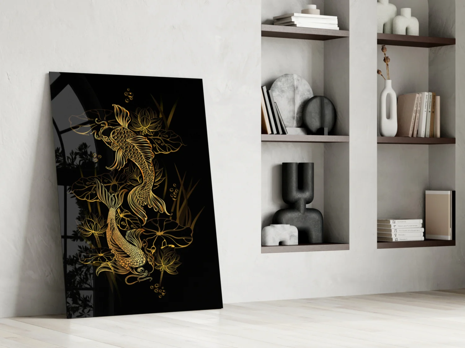 Ying Yang Glass Wall Art - Image 6