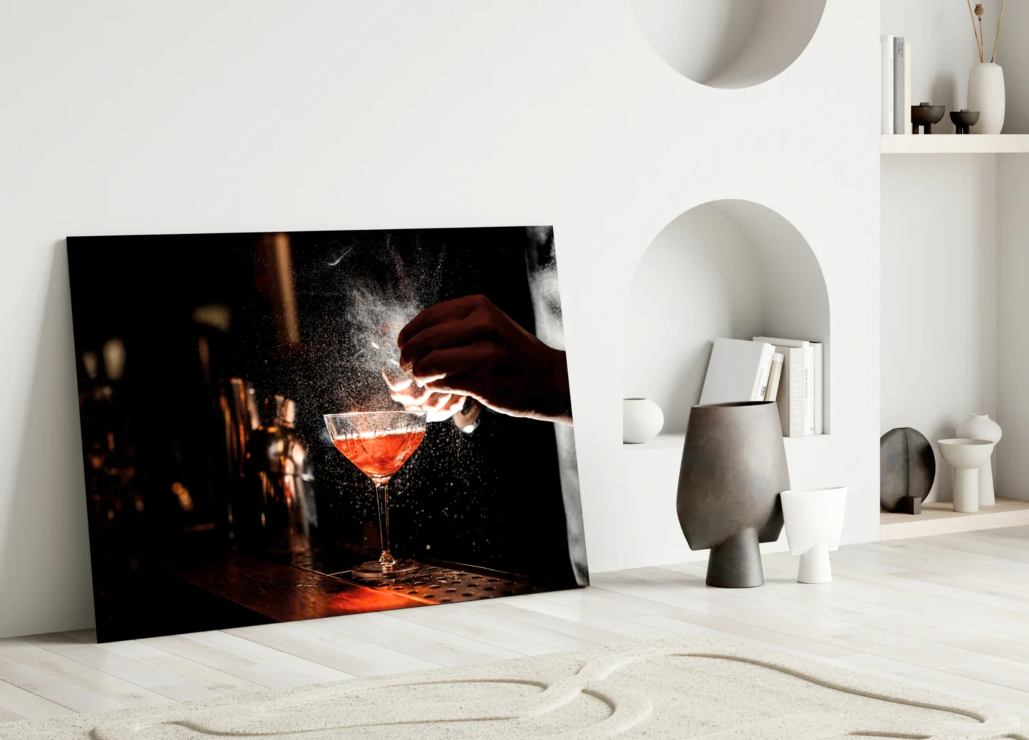 Coctail Glass Wall Art - Image 3