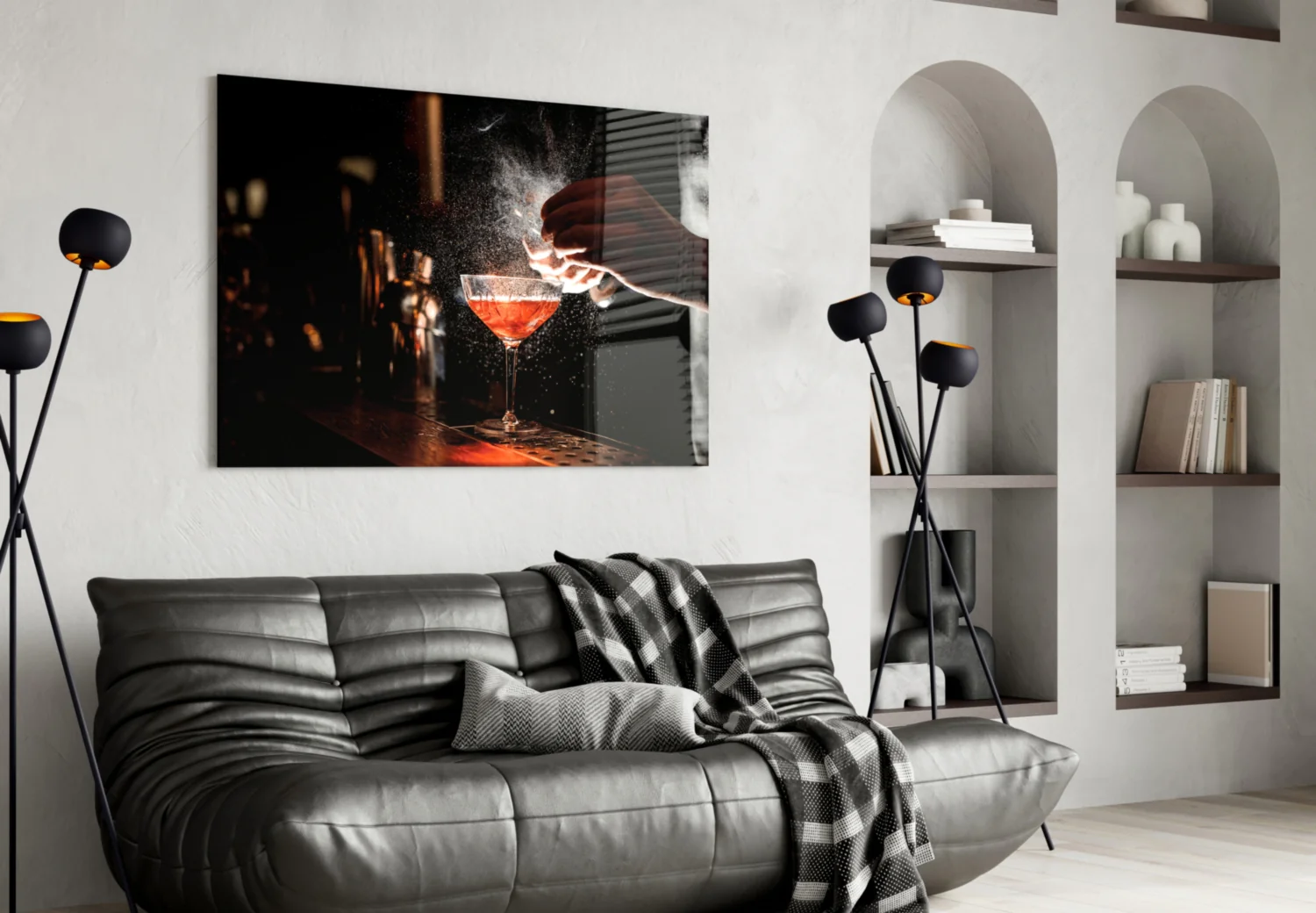 Coctail Glass Wall Art - Image 4