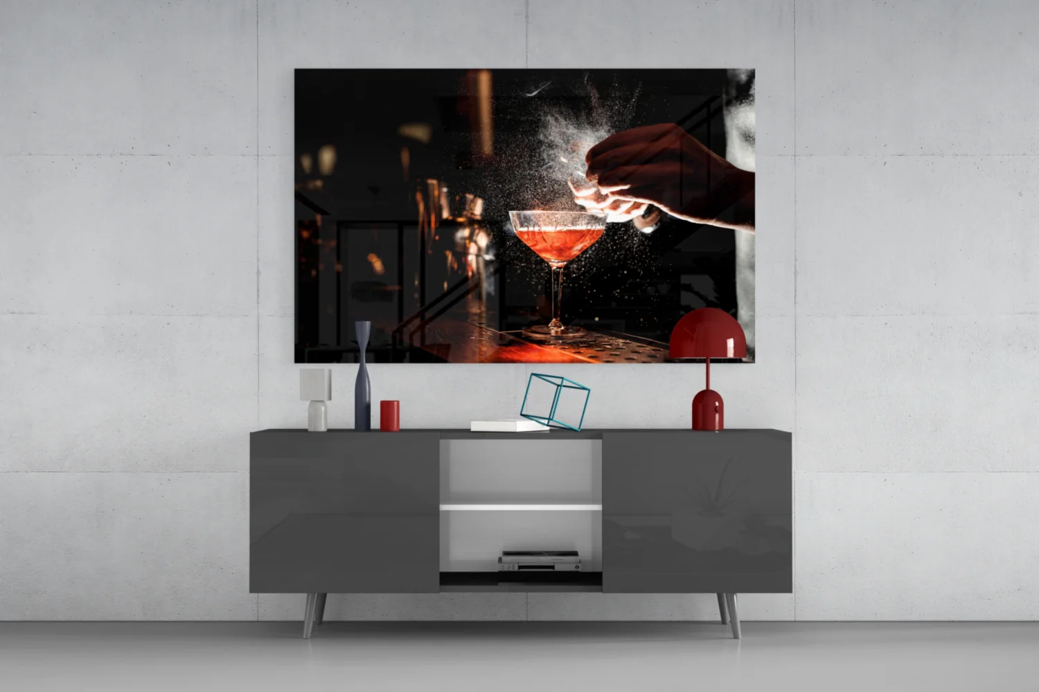 Coctail Glass Wall Art - Image 8
