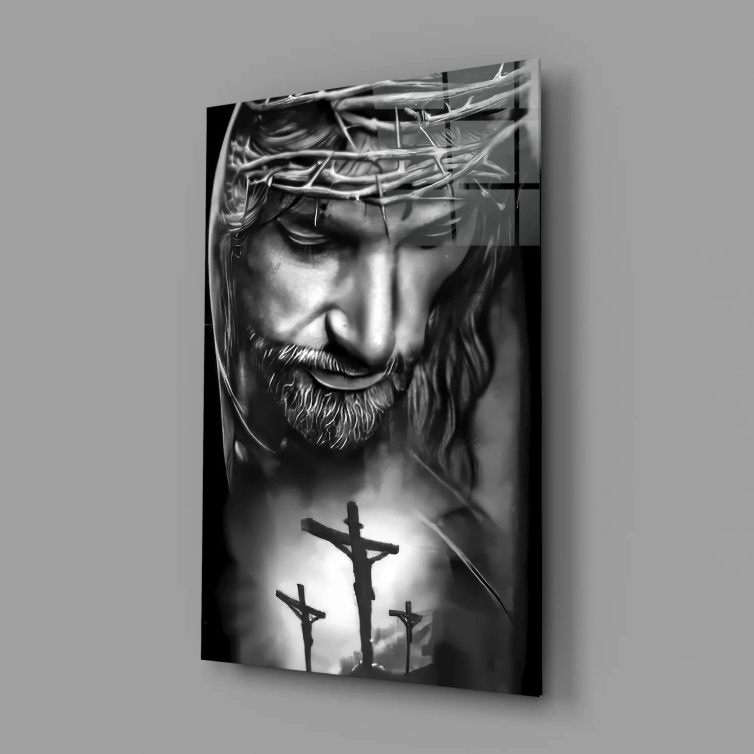 Jesus Glass Wall Art - Image 2