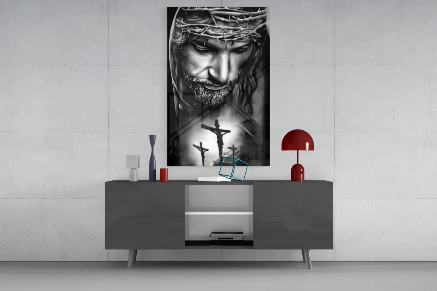 Jesus Glass Wall Art - Image 8