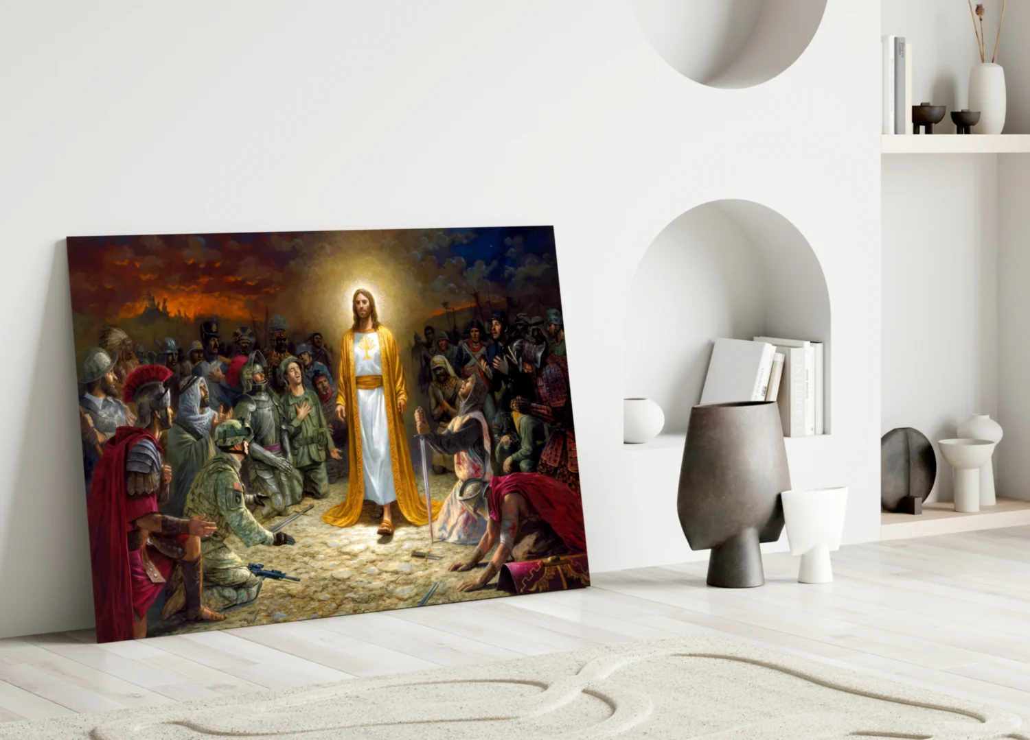 Jesus Glass Wall Art - Image 3