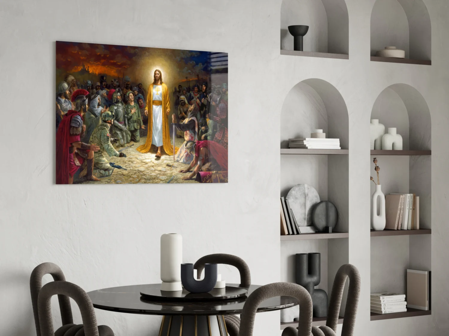 Jesus Glass Wall Art - Image 5