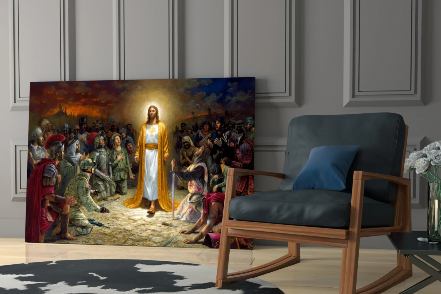 Jesus Glass Wall Art - Image 6
