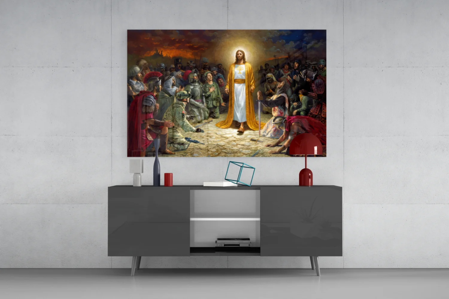 Jesus Glass Wall Art - Image 8