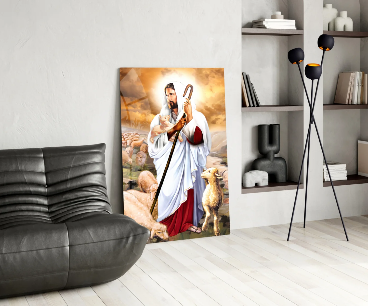 Jesus Glass Wall Art - Image 5