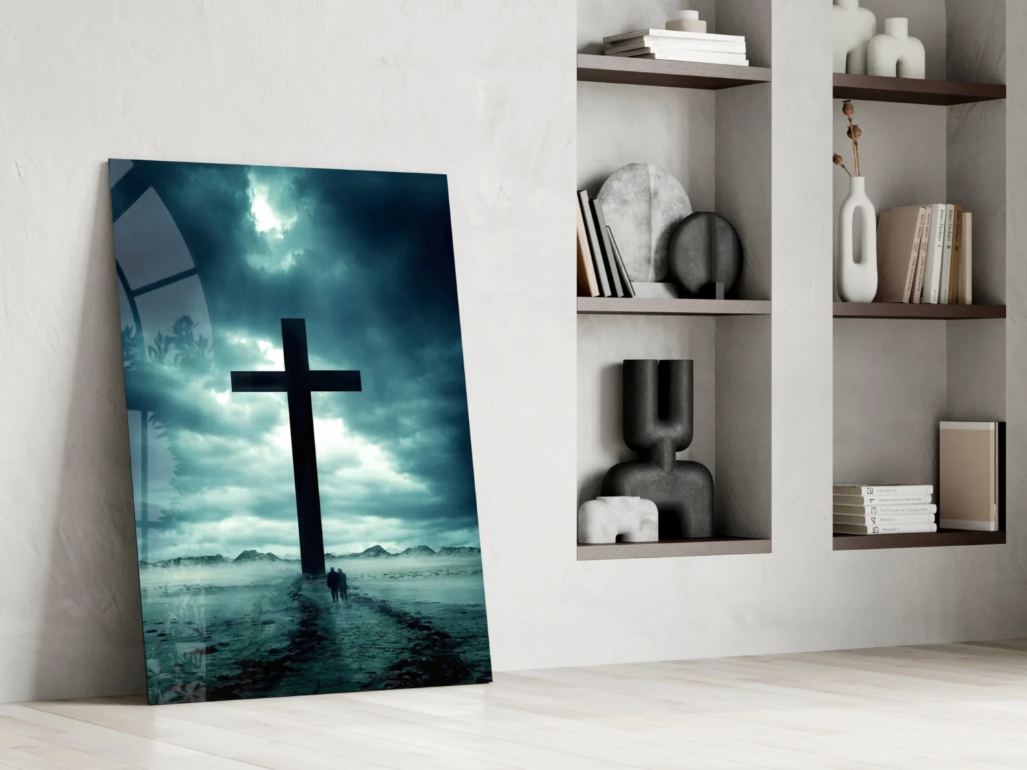 Cross Glass Wall Art - Image 6